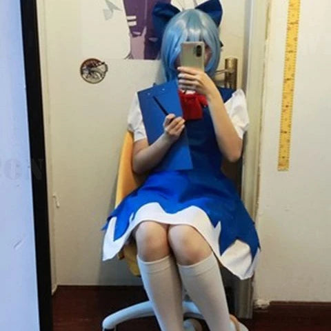 Touhou Cosplay | Scarlet Devil Cirno With Headwear
