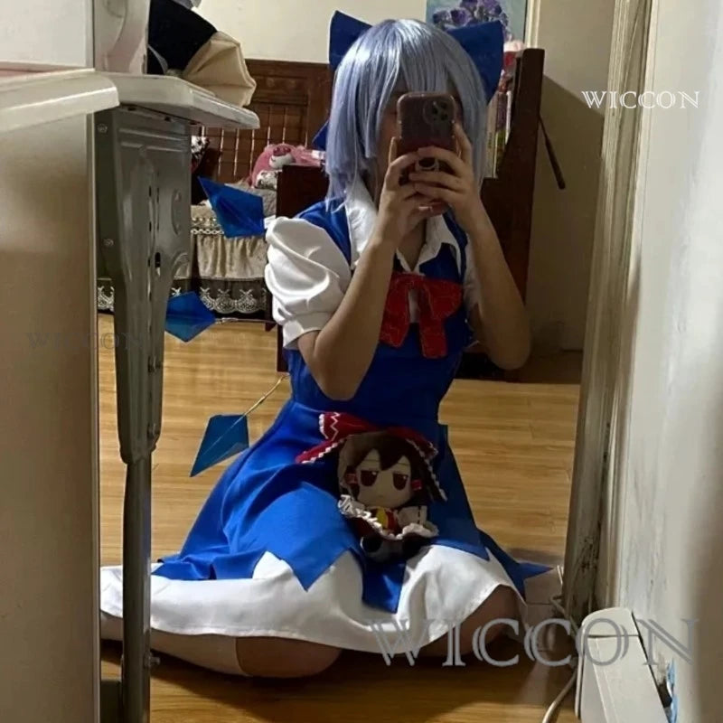 Touhou Cosplay | Scarlet Devil Cirno With Headwear