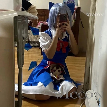 Touhou Cosplay | Scarlet Devil Cirno With Headwear
