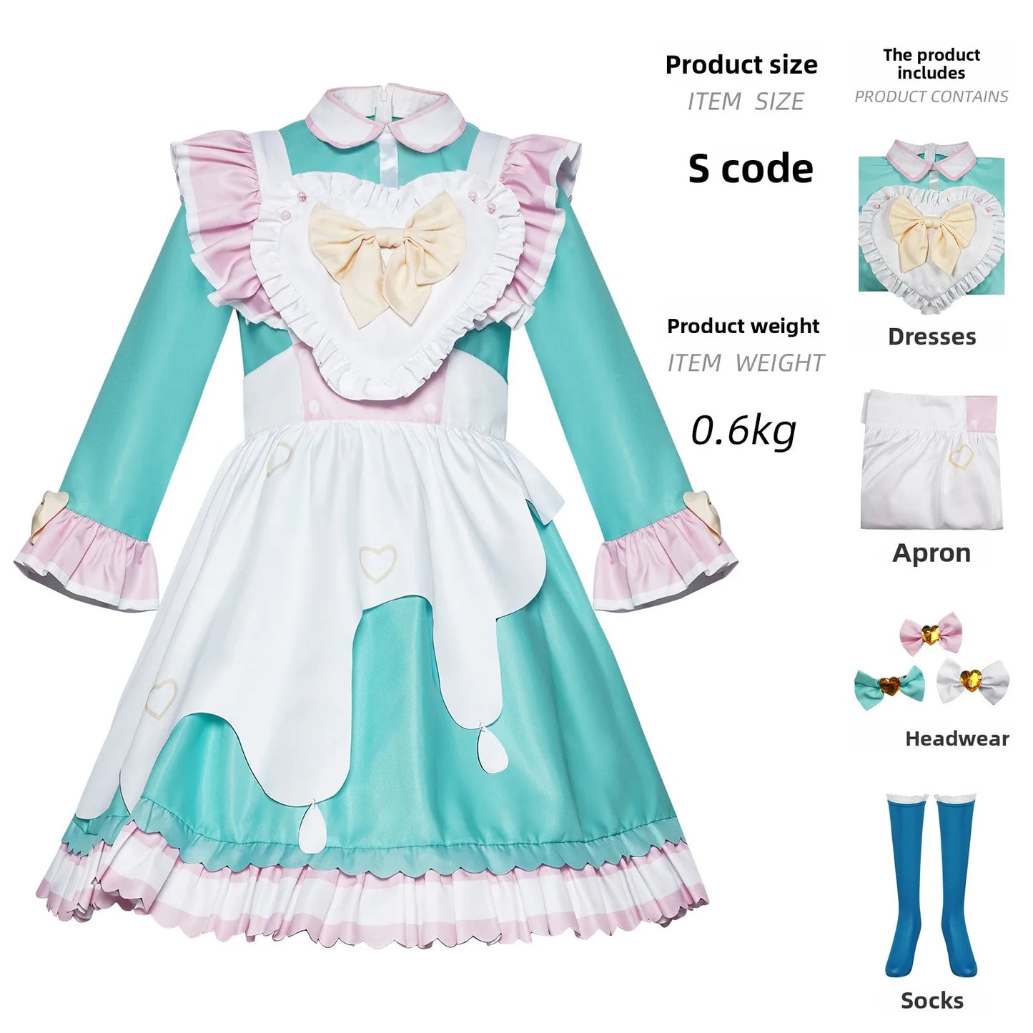NEEDY STREAMER OVERLOAD | KAngel or Ame-chan themed Maid Dress