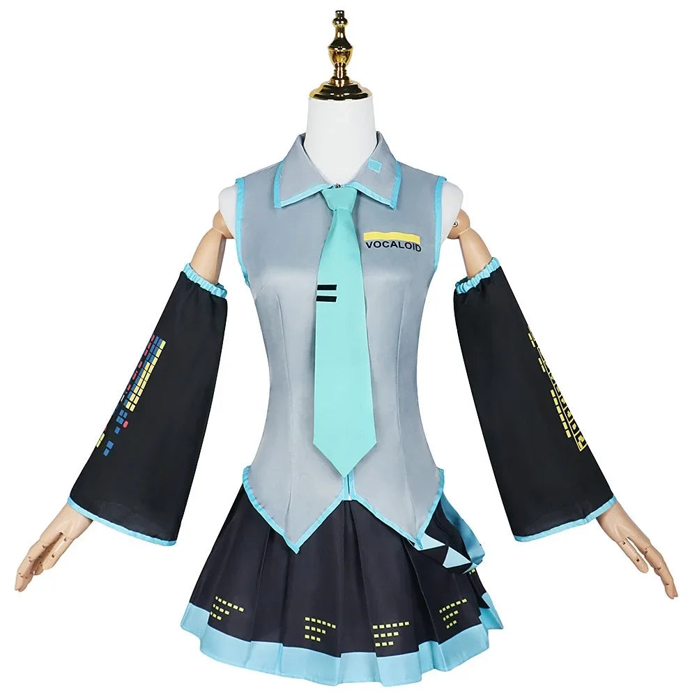 Hastune Miku Cosplay | Green or Pink | Comes with accessories