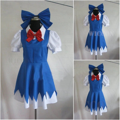 Touhou Cosplay | Scarlet Devil Cirno With Headwear