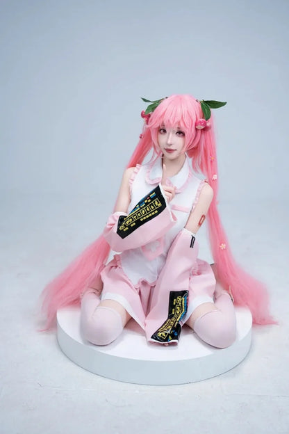 Hastune Miku Cosplay | Green or Pink | Comes with accessories