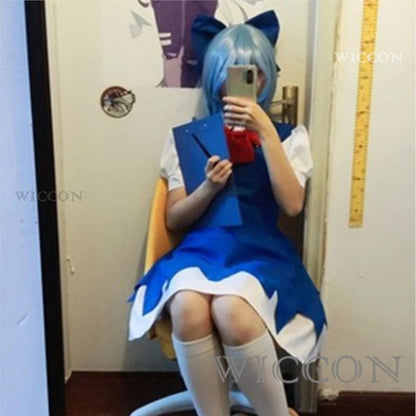 Touhou Cosplay | Scarlet Devil Cirno With Headwear