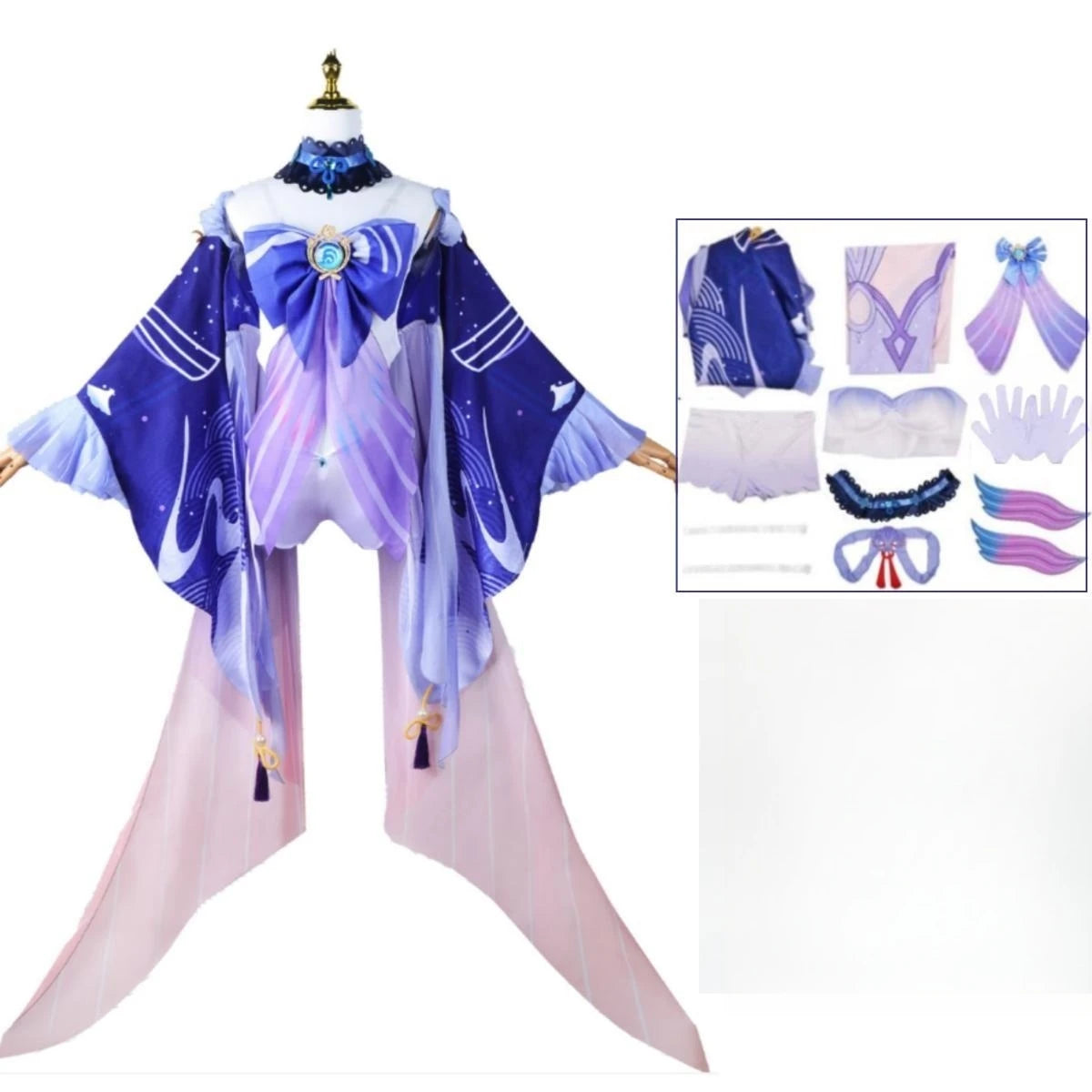 Genshin Impact | Sangonomiya Kokomi Cosplay Costume