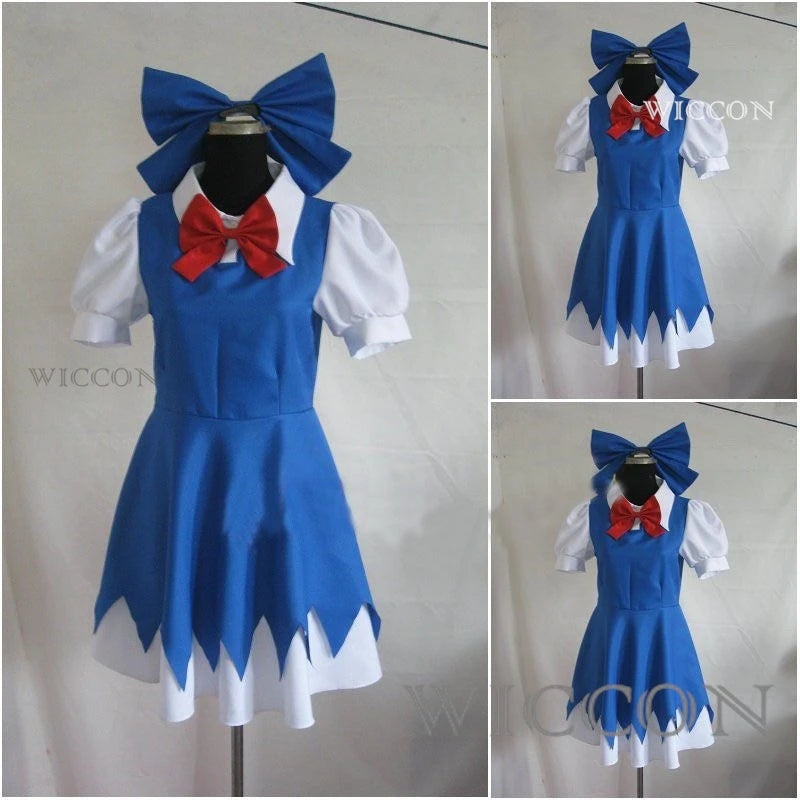 Touhou Cosplay | Scarlet Devil Cirno With Headwear