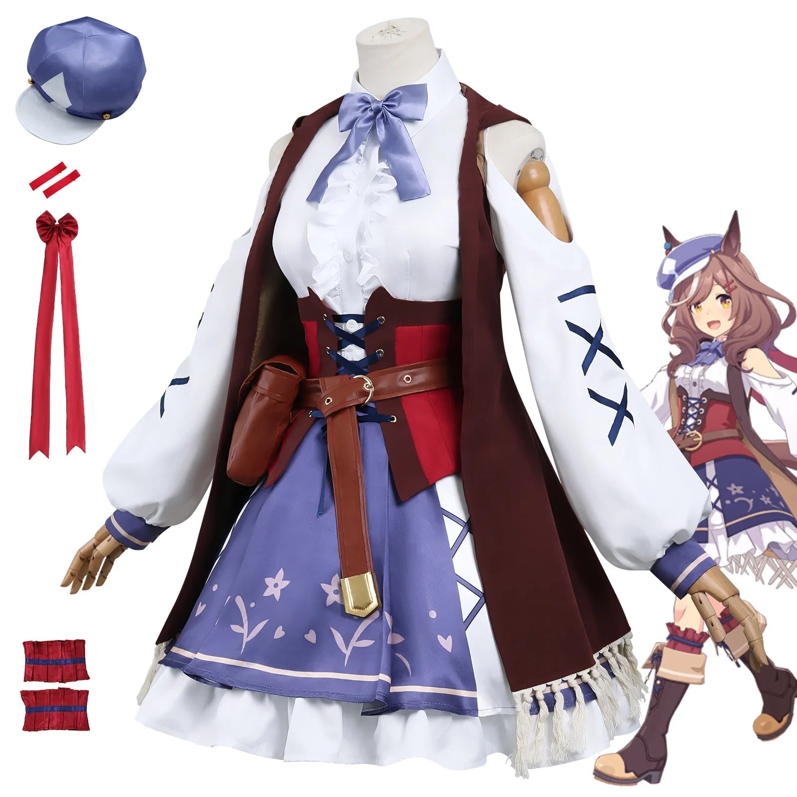Umamasume | Matikane Tanhauser Cosplay | With accessories - Awaii Cosplay